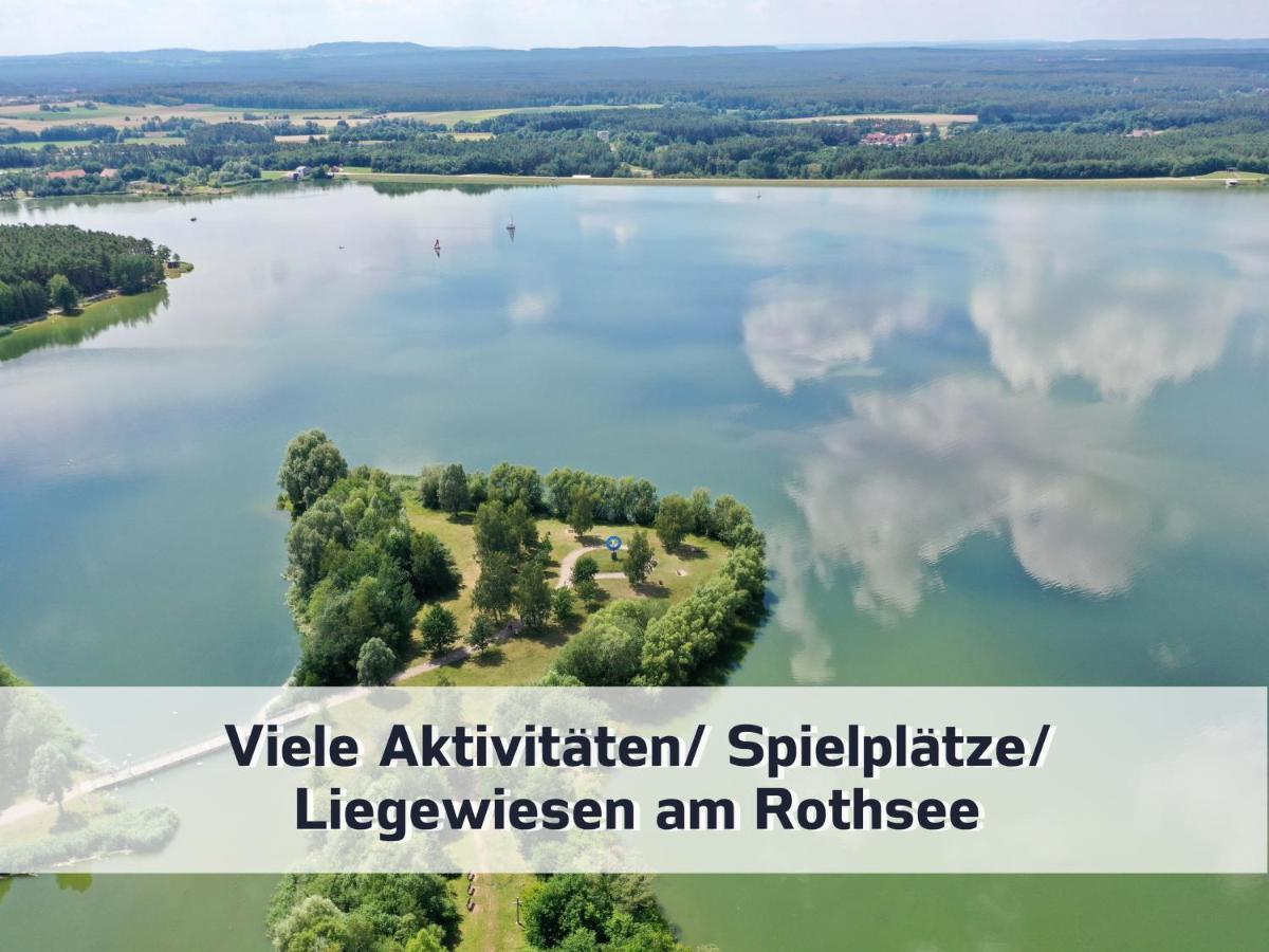 Ferienhaus Rothsee-Oase Ideale Ausgangslage Mit Tollem Ausblick, Sauna Und Privatem Garten Roth  Exterior foto