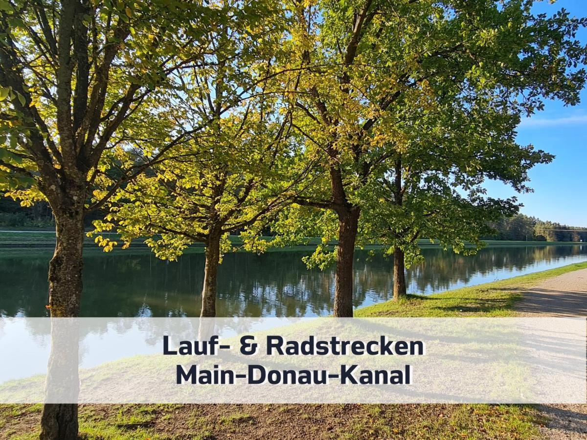 Ferienhaus Rothsee-Oase Ideale Ausgangslage Mit Tollem Ausblick, Sauna Und Privatem Garten Roth  Exterior foto