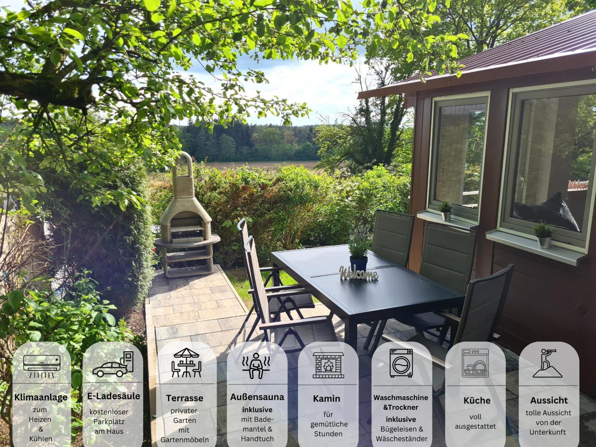 Ferienhaus Rothsee-Oase Ideale Ausgangslage Mit Tollem Ausblick, Sauna Und Privatem Garten Roth  Exterior foto